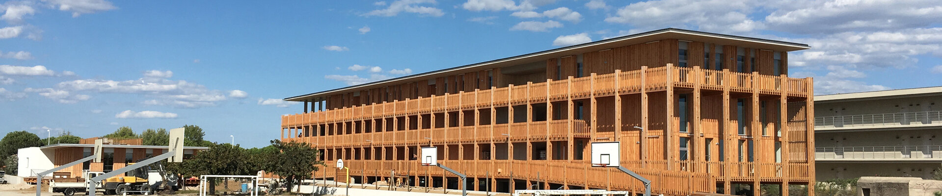 Collège de l’Institut E. d’Alzon au Grau-du-Roi (30) – marchés privés / enseignement / neuf