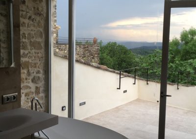 Rénovation partielle d’une maison en pierres et création d’une salle de bain (30)