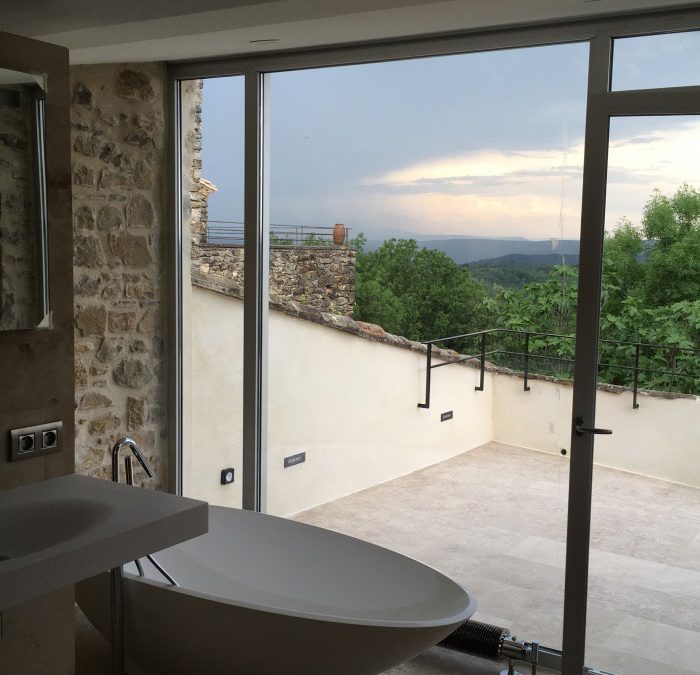 Rénovation partielle d’une maison en pierres et création d’une salle de bain (30)