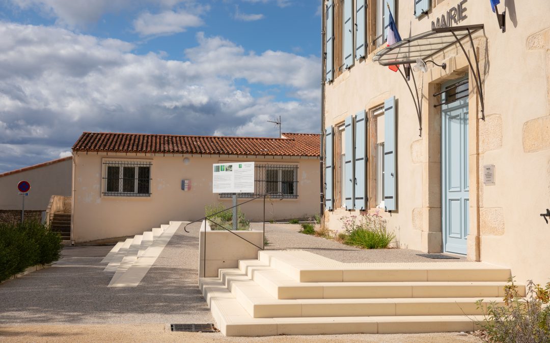 Rénovation partielle de la Mairie de St Gervais et aménagement de ses abords (30)