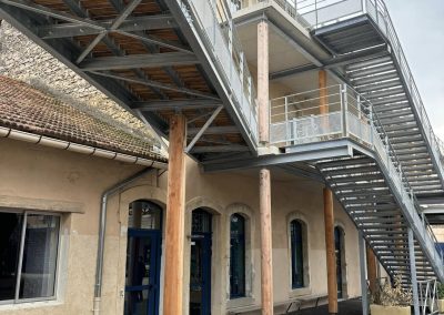 Rénovation du bât. B du collège St Jean à Bagnols-sur-Cèze (30)