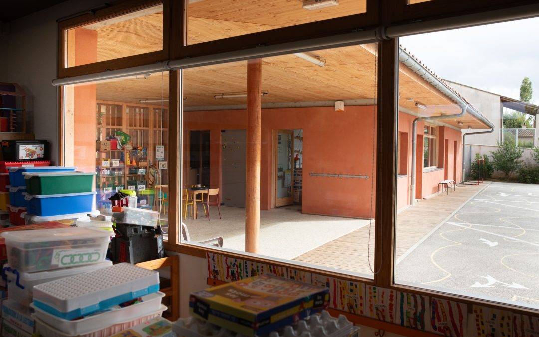 Construction de l’école communale de Saint André d’Olérargues (30)