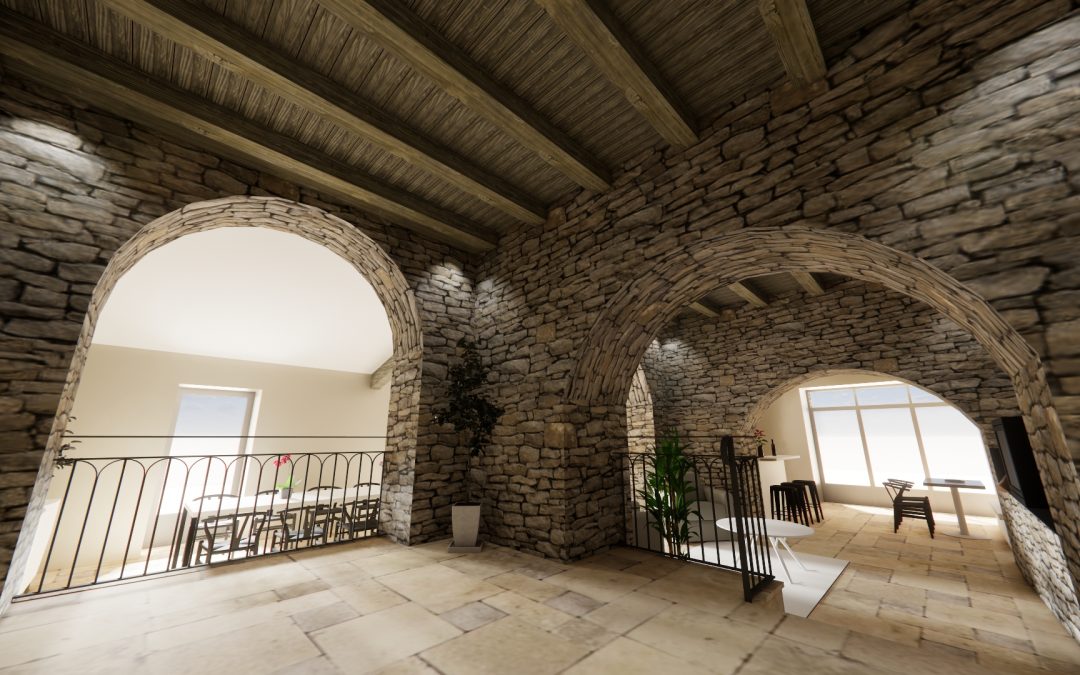 Rénovation d’un mas agricole (30)